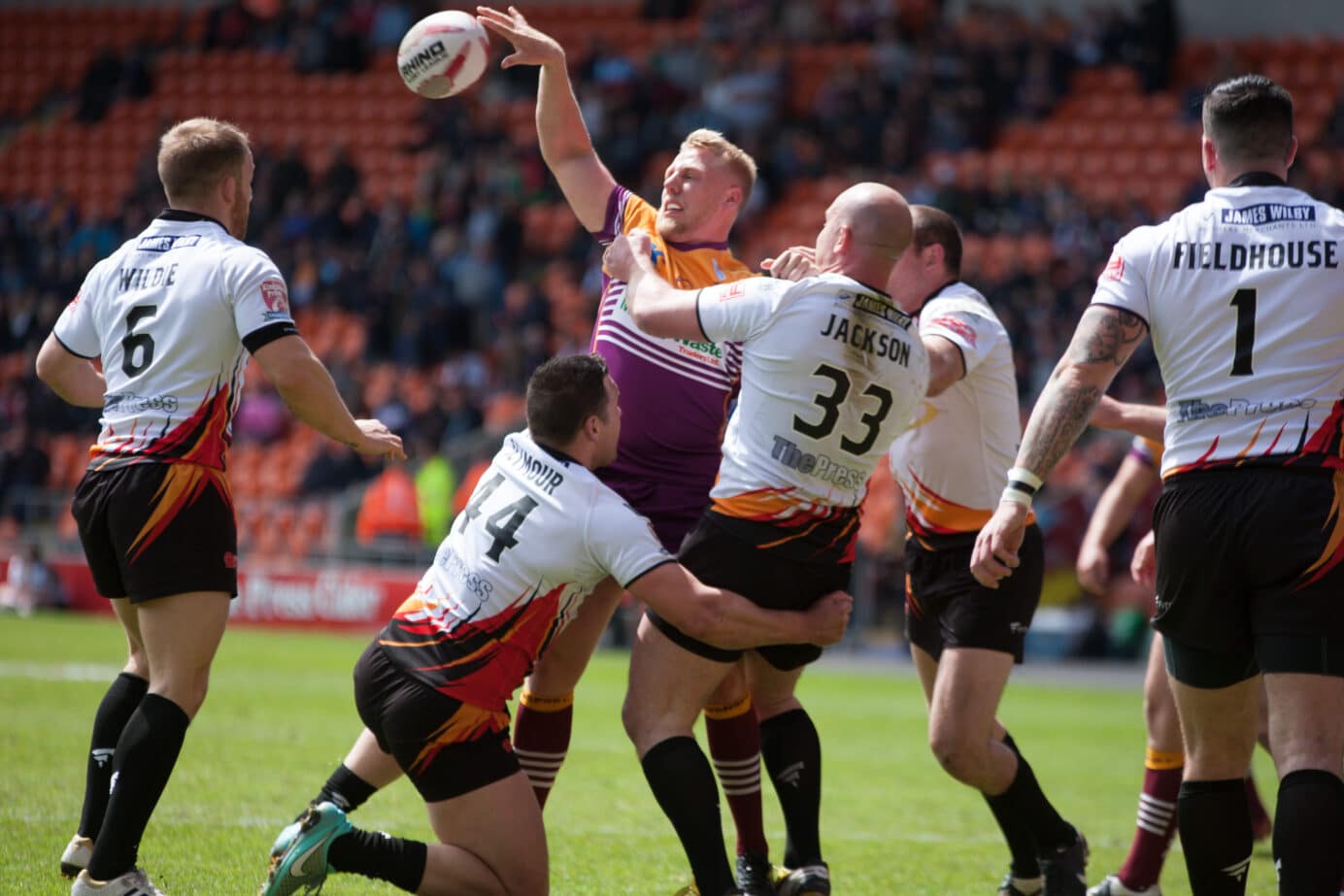 2015 - Dewsbury v Batley (SB) - Dewsbury v Batley Steve Gaunt - TLP BATLEY DEWSBURY-2